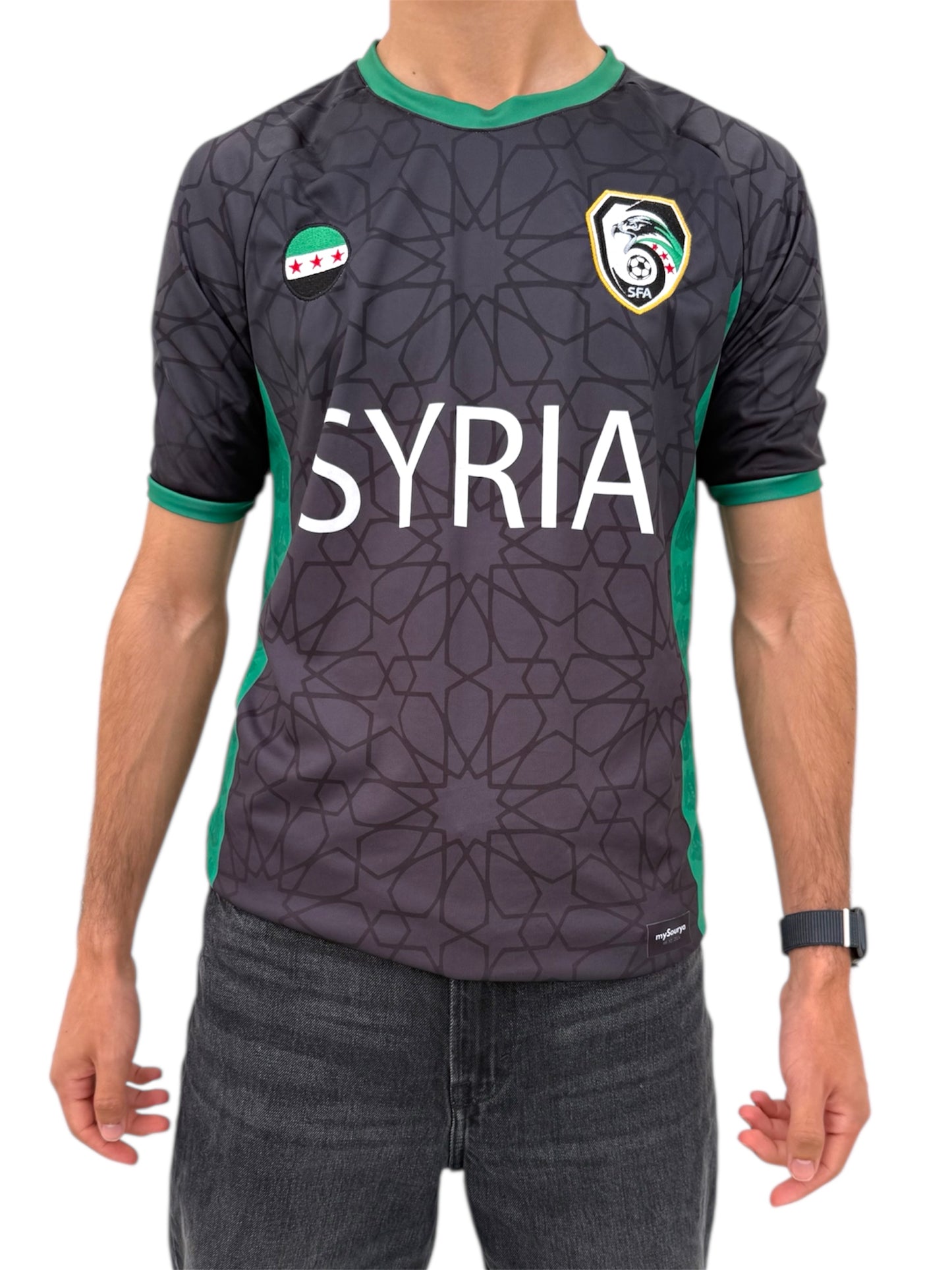 Syria Black Jersey