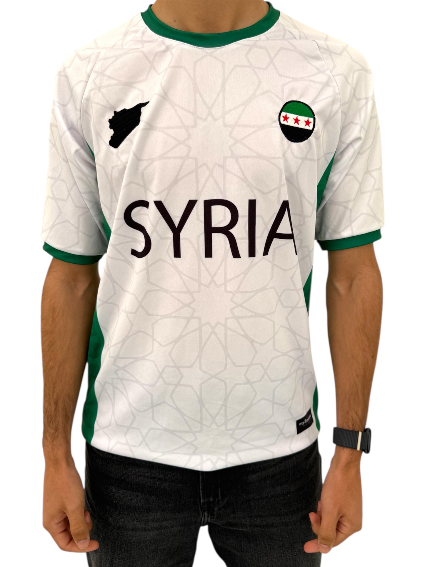 Syria White Jersey